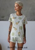 Жіночі комплект піжами з футболкою і шортами "Pineapple" (12006) (арт. 1553) Кривой Рог
