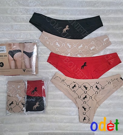 Жіночі трусики-бразиліани з малюнком ТМ "Obrana" (арт. 200-20/2) Кривой Рог - изображение 1