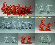 Набір солдатиків Українські козаки 8шт фігурки, солдатики, воїни, іграшки, колекціонування Киев