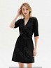 Жіночий халат з поясом із колекції "Black Rose" (60049) ( арт. 1573) Кривой Рог