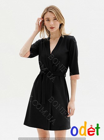 Жіночий халат з поясом із колекції "Black Rose" (60049) ( арт. 1573) Кривой Рог - изображение 1