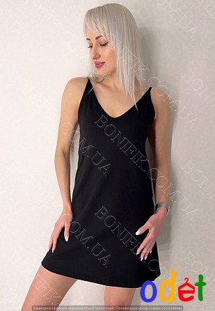 Жіноча нічна сорочка на тонкій бретелі "Flirty" (арт. LDK 112/45/01) Кривой Рог - изображение 1