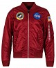 Вітровка L-2B NASA Flight Jacket Alpha Industries (червона) Житомир