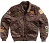 Куртка CWU Pilot X Alpha Industries (коричнева) Днепр