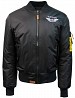 Бомбер Top Gun Official MA-1 "WINGS" bomber jacket with patches (чорний) Черновцы