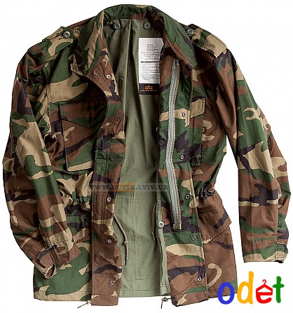 Куртка M-65 Field Coat Alpha Industries (Woodland Camo) Васильков - изображение 1