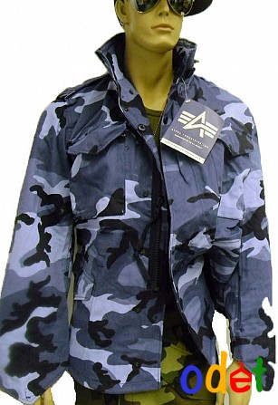 Alpha Industries M-65 Field Jacket Coat (Midnight Camo) Киев - изображение 1