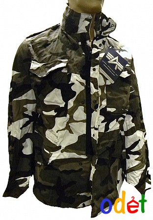Куртка Alpha Industries M-65 Field Coat (urban camo) Луцк - изображение 1