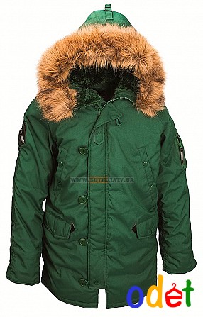 Куртка аляска Altitude Parka Alpha Industries (зелена) Винница - изображение 1