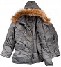 Куртка Аляска N3-B Parka Alpha Industries (воронений метал) Житомир