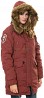 Зимова жіноча куртка аляска Altitude W Parka Alpha Industries (червона охра) Луцк