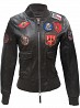 Жіночий бомбер Top Gun Women's Vegan Leather Bomber Jacket (коричневий) Ивано-Франковск