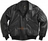Шкіряна льотна куртка Leather CWU 45/P Flight Jacket (чорна) Житомир