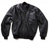 Шкіряна куртка Boeing MA-1 Leather Flight Jacket (чорна) Винница