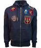 Реглан Top Gun Men's zip up hoodie with patches (синій) Львов