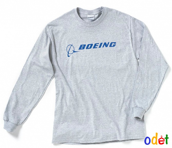 Реглан Boeing Long Slv Signature T-shirt (grey) Житомир - изображение 1