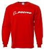 Реглан Boeing Long Slv Signature T-shirt (red) Львов
