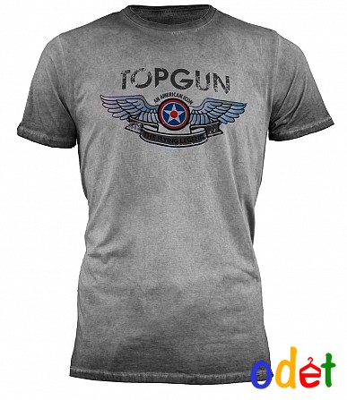 Футболка Top Gun "Wings Logo" Tee (сіра) Винница - изображение 1