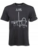 Футболка Boeing F-15E Strike Eagle Midnight Silver T-Shirt Кропивницкий
