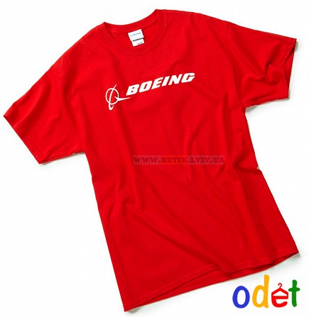 Футболка Boeing Signature T-Shirt Short Sleeve (red) Львов - изображение 1