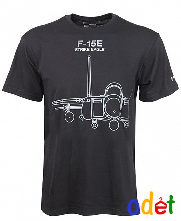 Футболка Boeing F-15E Strike Eagle Midnight Silver T-Shirt Львов - изображение 1