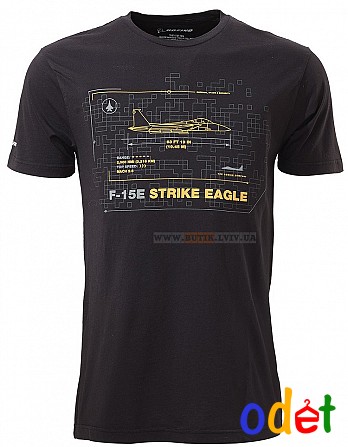 Футболка Boeing F-15E Strike Eagle Schematics T-Shirt Запорожье - изображение 1