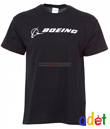 Футболка Boeing Signature T-Shirt Short Sleeve (black) Львов - изображение 1