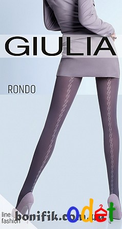 Жіночі візерункові колготки RONDO 100 DEN (model 5) Кривой Рог - изображение 1