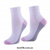 Бавовняні шкарпетки жіночі із кольоровою стопою (арт. 211К) Кривой Рог