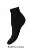 Жіночі однотонні чорні шкарпетки з махровою підошвою ТМ "Misyurenko" (арт. 2102К) Кривой Рог