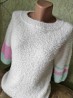 Стильний нiжний светр в стилi "колор-блок" Кременчуг