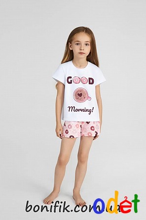Дитяча піжама для дівчаток "Good Morning" (арт. GPK 2070/01/03) Кривой Рог - изображение 1