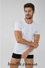 Чоловіча біла футболка з колекції "Basic" (арт. MBSK 500/01/01) Кривой Рог