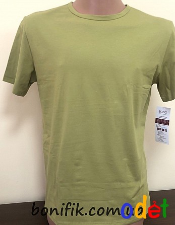 Зелена спортивна чоловіча футболка TM "Bono" (арт. Ф 950108) Кривой Рог - изображение 1